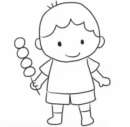 卡通狗头像简笔画步骤 简笔画教程 - 9252儿童网