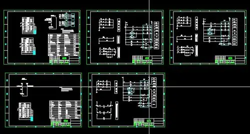 低压2路进行联络柜二次原理图_cad图纸下载-土木在线