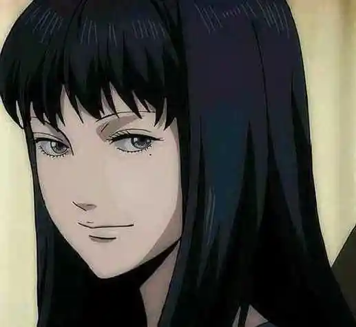 川上富江头像彩色超酷