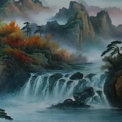 画道文化艺术精品油画竞拍专场 北京东方艺术 蒋学良 《江山如此多娇