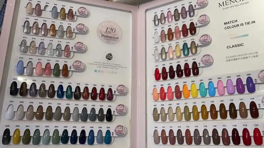 海底捞美甲新色板