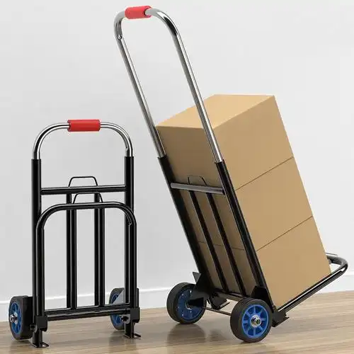 手拉车折叠轻便家用买菜小拉车搬运拖车购物小推车时光旧巷行李快递手