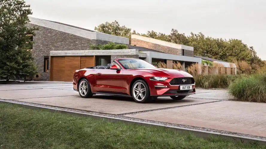 2018福特野马敞篷版跑车桌面壁纸福特野马汽车跑车