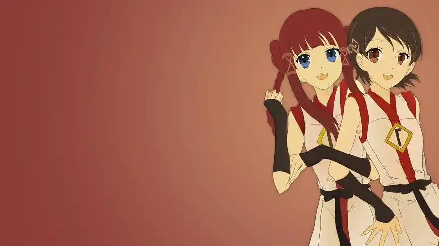 简约动漫女孩电脑壁纸分享!