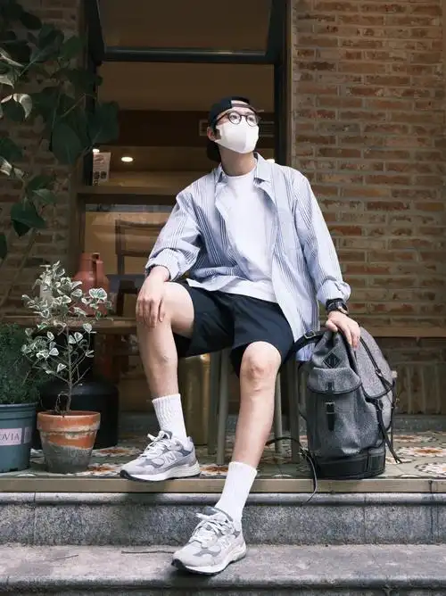 ootd180男生今天穿成斯斯文文的大学生
