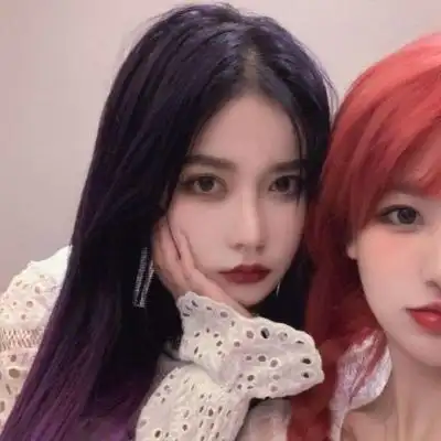 二兽时尚拽酷真人魅力闺蜜头像记得在这杂乱的生活里每天带点笑意