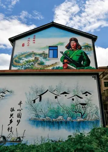 墙画让乡村更美_桐庐新闻网