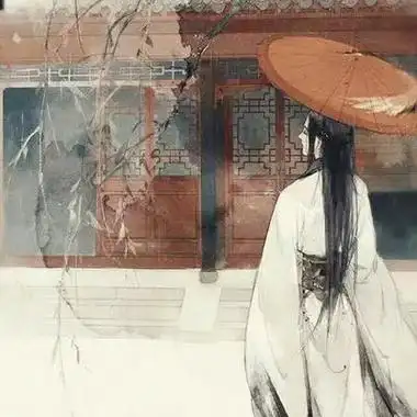 男生侧影古风头像潇洒回眸迷人眼