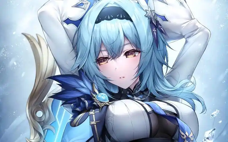 原神优菈同人壁纸插画分享106