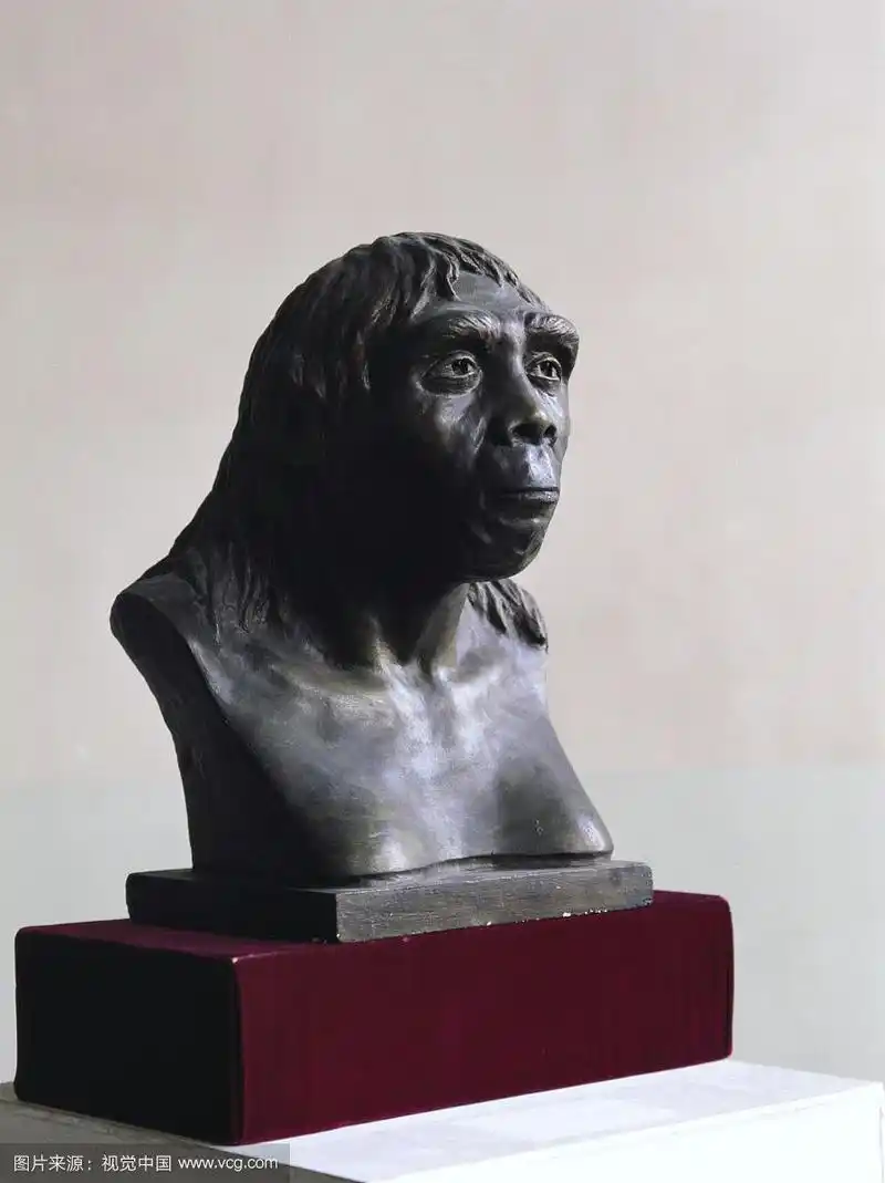 周口店北京遗址北京人复原像