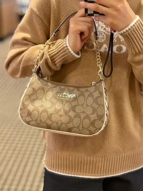 coach蔻驰teri腋下包新配色