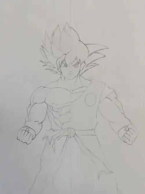 临摹一个孙悟空