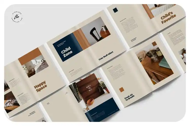 室内设计摄影作品集目录indd画册模板calleninteriordesigncatalog