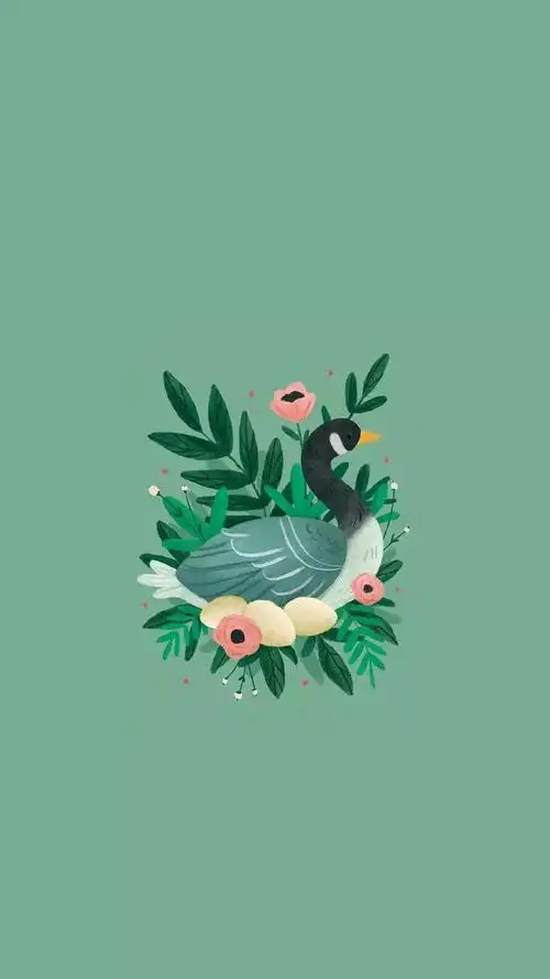 新一期绿色护眼系列锁屏壁纸来袭,快快接住!