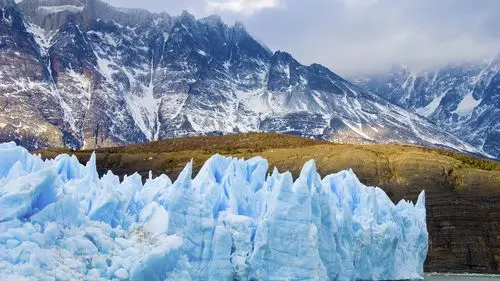 唯美冰川自然风光高清图片桌面壁纸