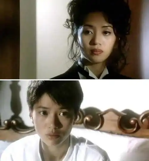 袁咏仪和梅艳芳因合作《金枝玉叶2》等多部影片结缘,十二年如一日这