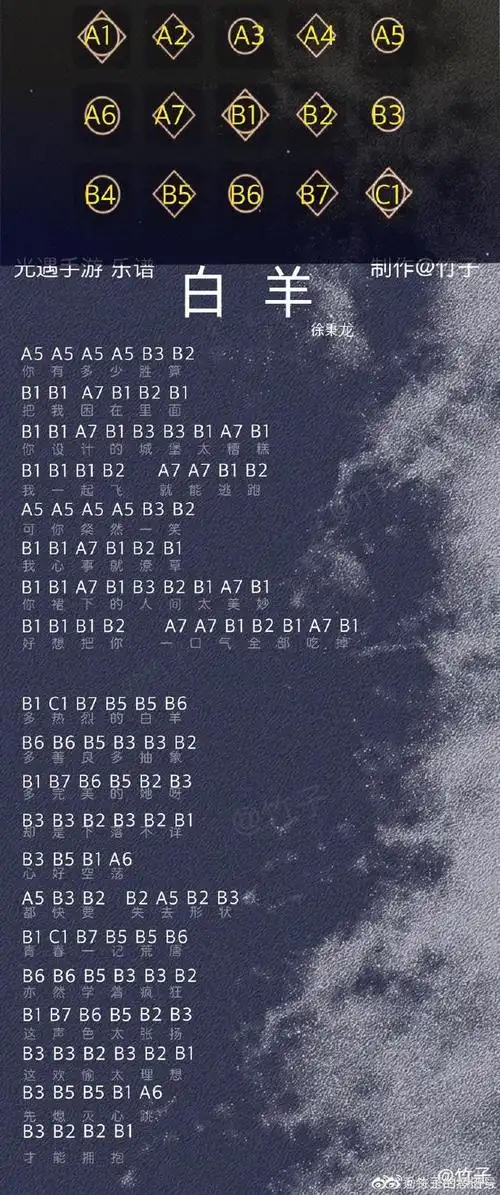 光遇手游,好听的乐谱分享,快收藏起来吧