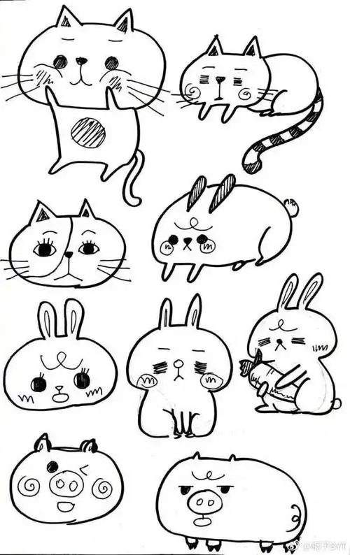 超级萌简笔画集