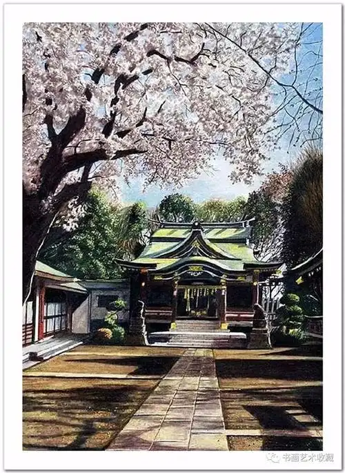 日本绘画:彩色铅笔描绘的宁静街景|风景画|水彩|素描|铅画_网易订阅