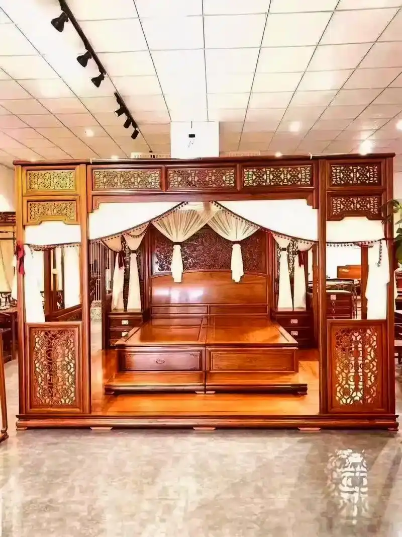 拔步床 - 秦尚家具 - 抖音