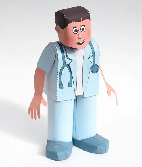 卡通人物10套纸模型