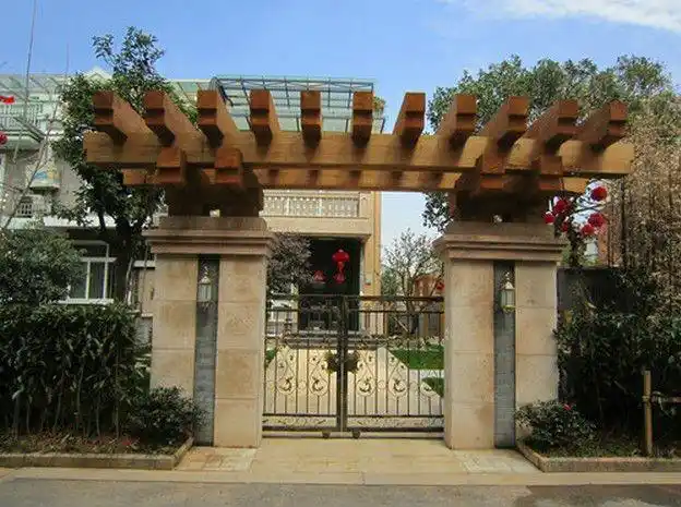 简单庭院大门效果图欣赏