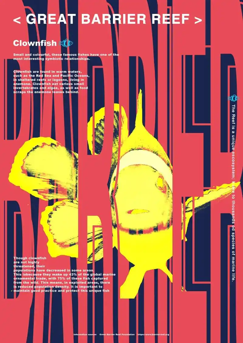 集繁视觉 作品案例分享.海报设计  保护海洋生态是每个人的责 - 抖音