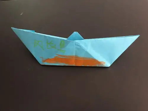 一年级12班 《小小船》优秀作品展示