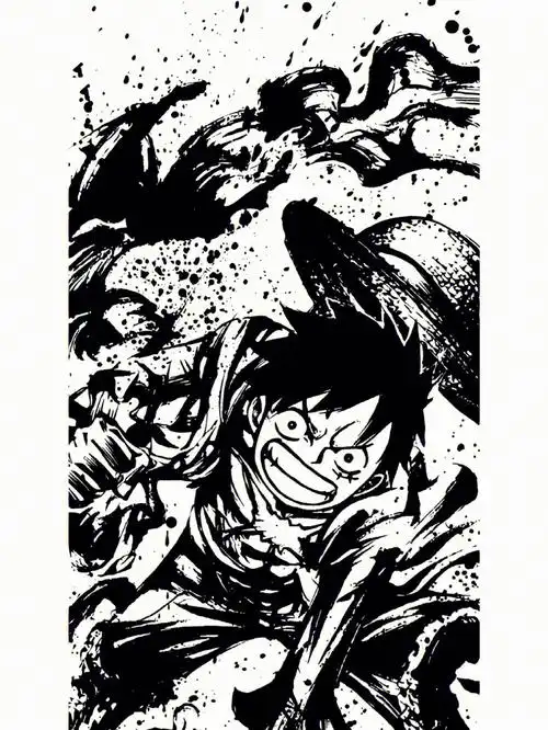 海贼王黑白壁纸