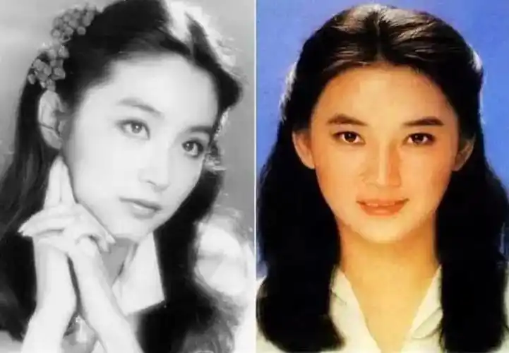 胡慧中和林青霞毫无血缘关系却能撞脸,似一对姐妹花,也是神奇.