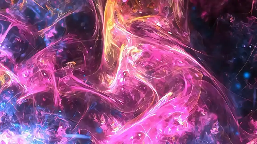 炫彩光影抽象设计桌面壁纸