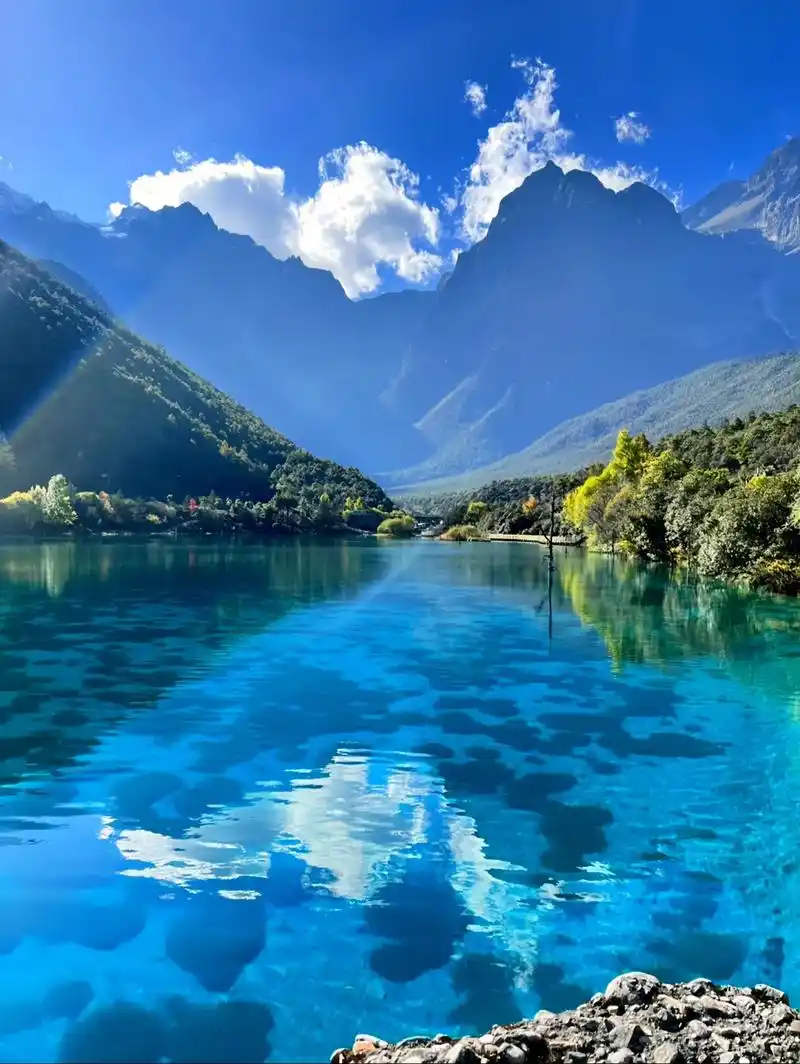 11月的云南丽江蓝月谷美 - 抖音