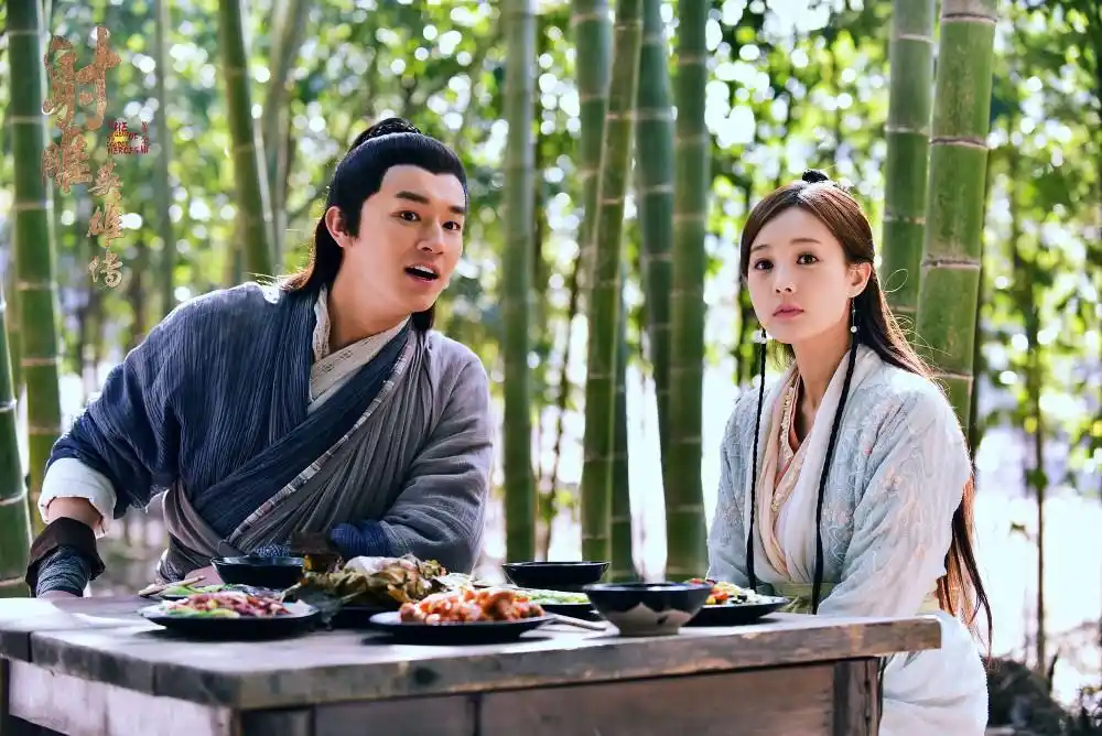 郭靖 黄蓉杨旭文 李一桐射雕英雄传剧照 - 堆糖,美图壁纸兴趣社区