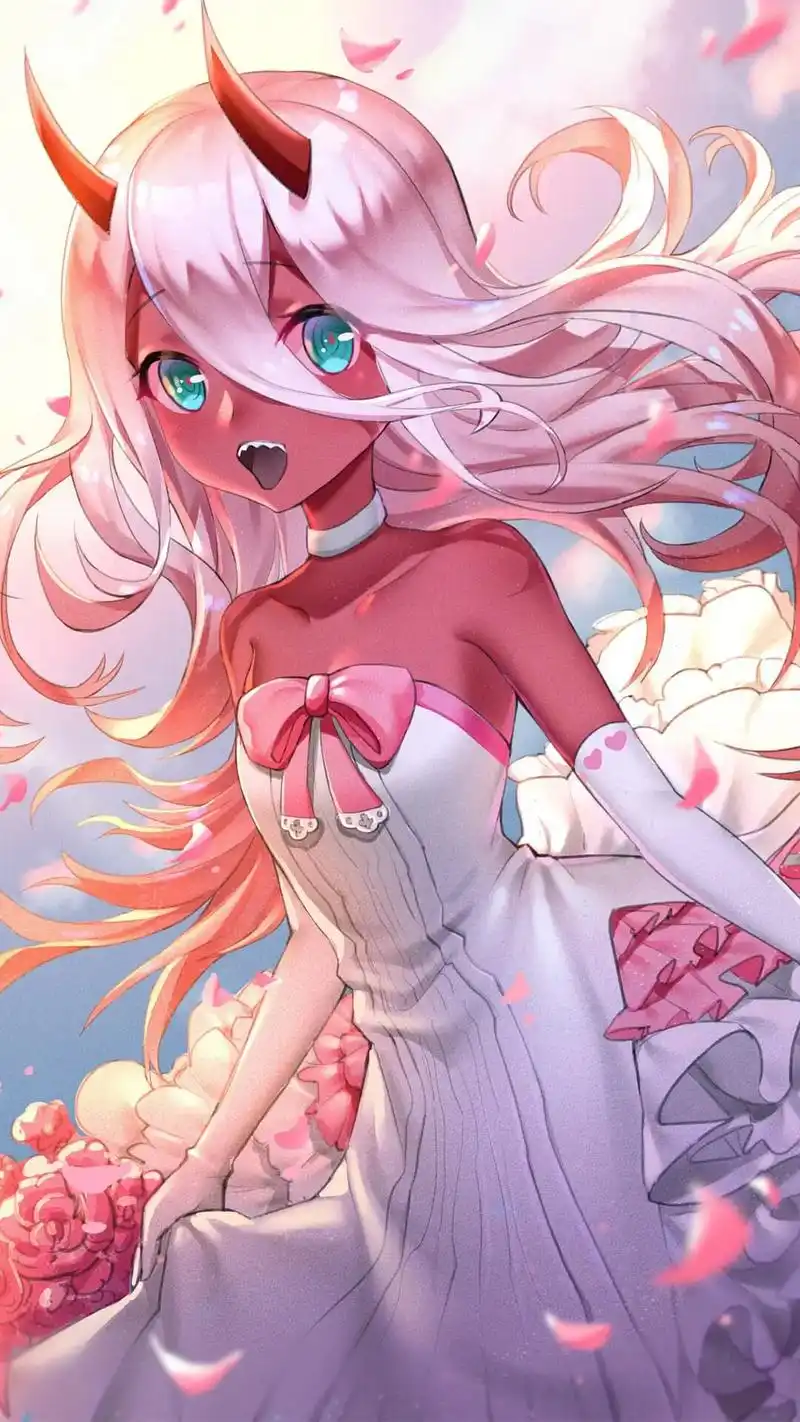 动漫壁纸 #darling国家队 #02  自己的伤自己承 - 抖音