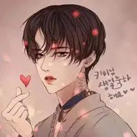 粉色系列动漫男生头像帅气冷漠_微信头像图片大全