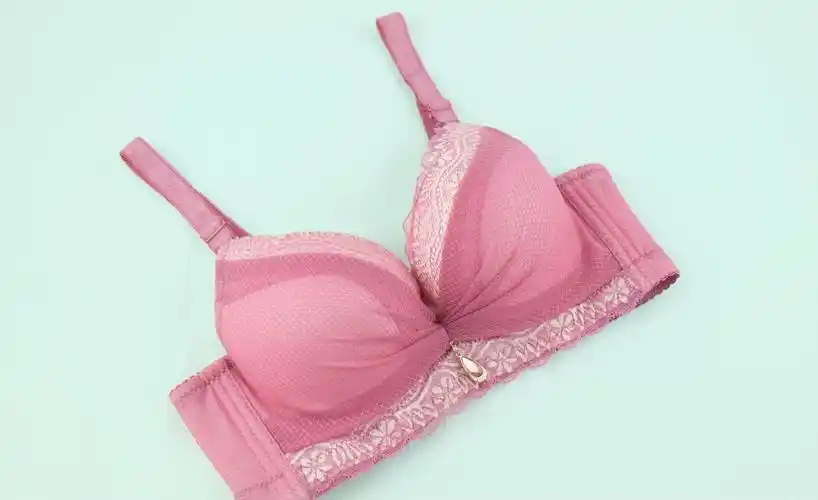 贵人花品牌女士内衣 创意款性感聚拢侧收褶皱特厚文胸 爆款-中国大米