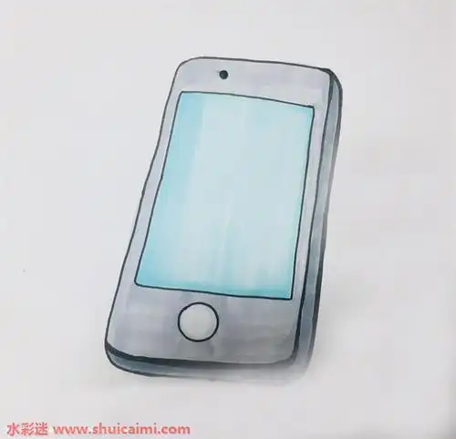 手机简笔画怎么画步骤