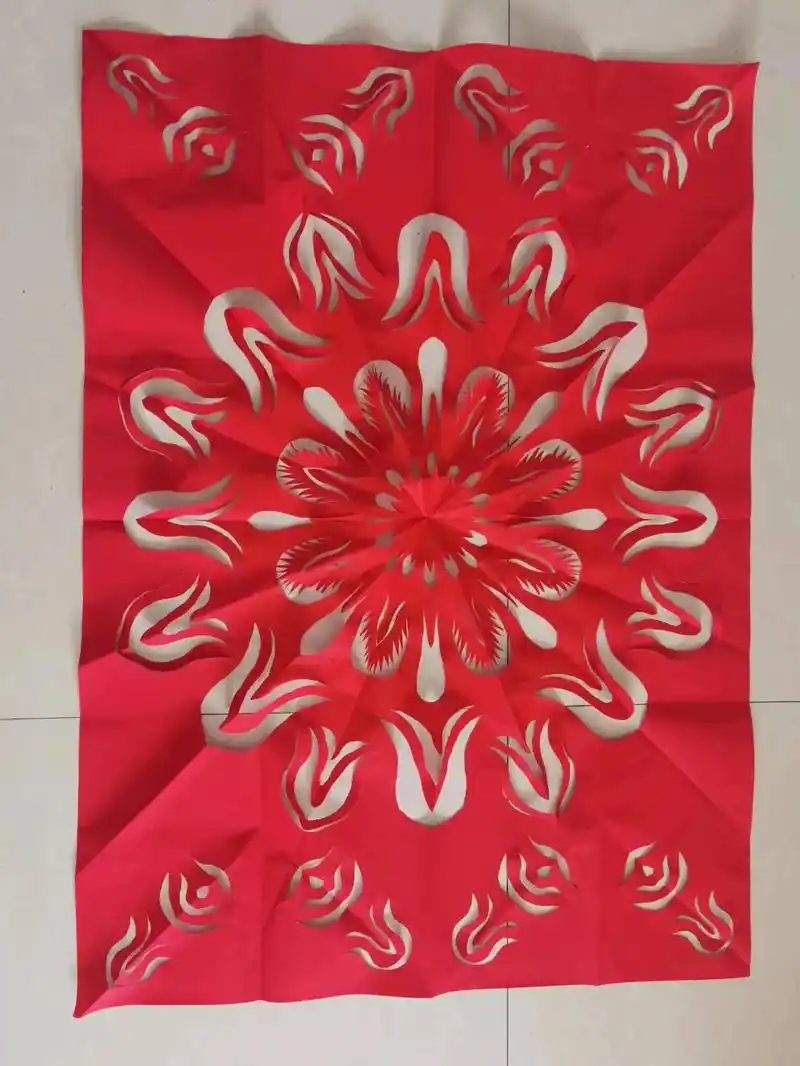 剪纸艺术剪的不好多多指教