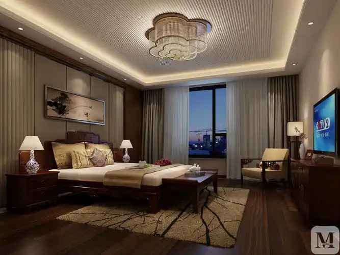 中式 #四室 家居的营造并不是种简单的物质堆砌,而是人对自己内心