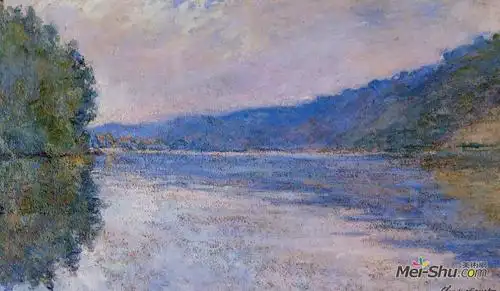 维尔兹港塞纳河克劳德莫奈claudemonet高清作品欣赏