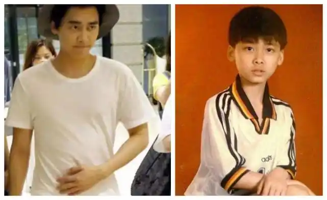 马天宇晒童年时候的样子,比现在胖多了!