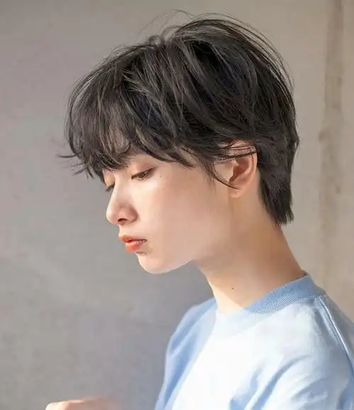 有哪些好看的女生日系短发,很有少年,少女感的短发? - 知乎