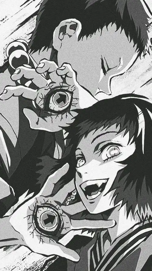 鬼灭之刃黑白人物回忆录