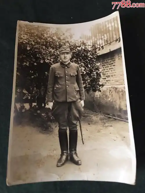 二战侵华时期鬼子军官相片_老照片_图片赏析_收藏价值_7788碑贴收藏