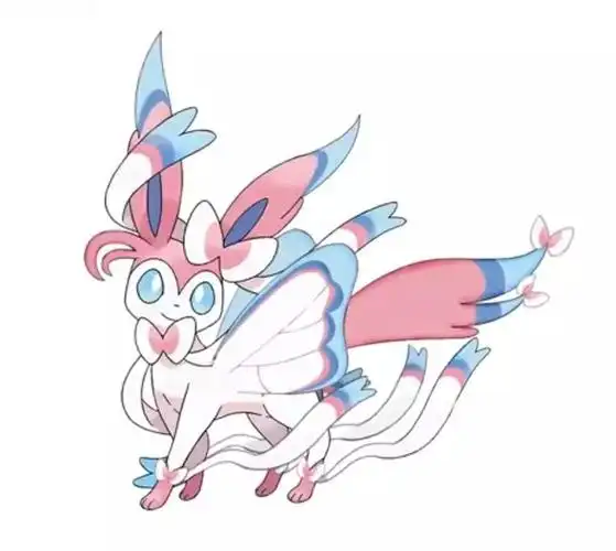 神奇宝贝伊布家族不仅会mega进化还全部长出了翅膀