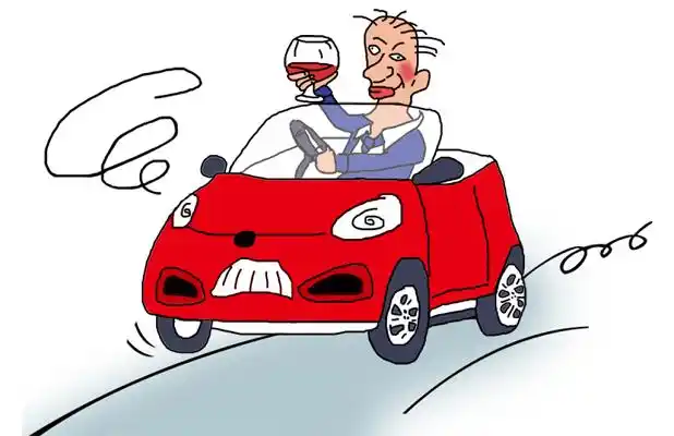 拒绝酒驾宣传元素