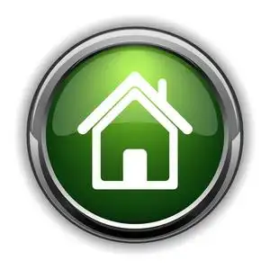 主页图标.首页网站按钮白色背景照片