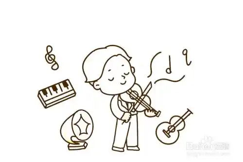音乐家的画法