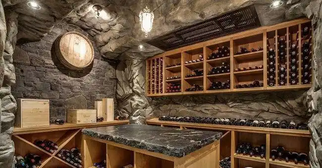 私人酒窖设计,别墅地下室白酒酒窖