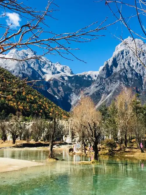 丽江,玉龙雪山美丽的自然风光!色彩斑斓秀丽的风光无限!